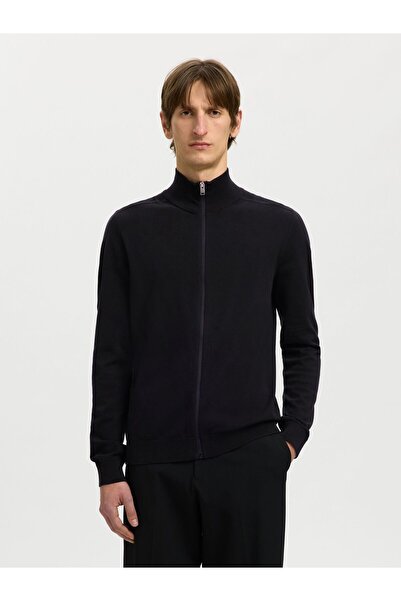 Selected Homme Strickjacke Fermuarlı