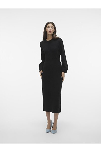 Vero Moda Strickkleid AWANGALINA Langes Kleid