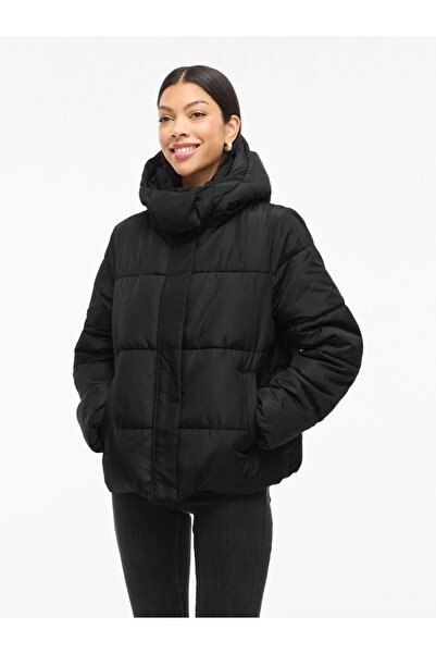 VILA Pufferjacke VIMILJA Kapuzen