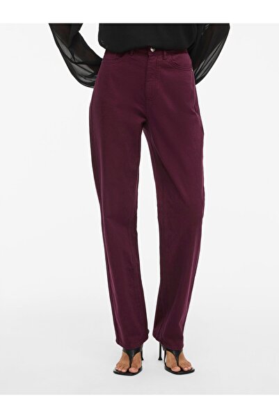 VILA Straight Fit Jeans VIKELLY Hohe Taille