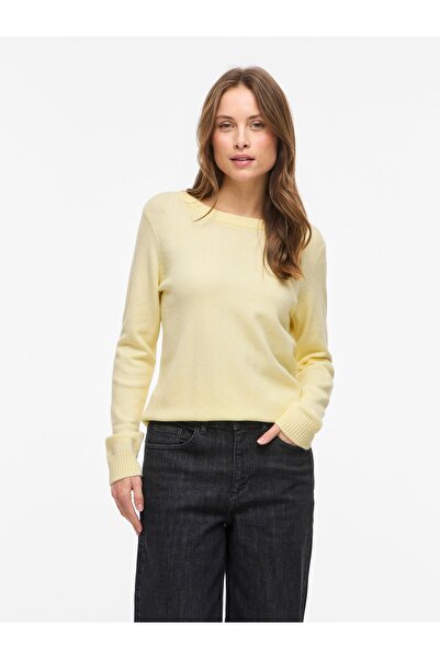 VILA Strickpullover VIRIL Rundhals