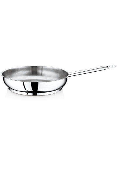 SAFINOX مقلاة فلافيا من الفولاذ مع مقبض 26×6 سم - 3 لتر