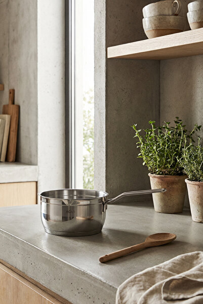 ACAR Seria Karat din oțel inoxidabil de lux 14 cm adâncime Koçerola A- 016472...