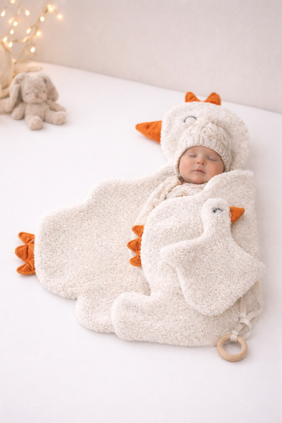 Bebella Anne Yumuşaklığında Wellsoft Peluş Bebek Battaniyesi 120x120 – Kışlık...