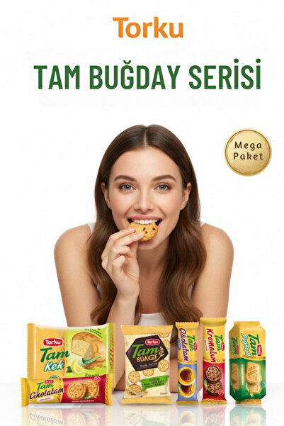 Torku TAM BUĞDAY SERİSİ MEGA TANIŞMA PAKETİ -BİSKÜVİ-KEK