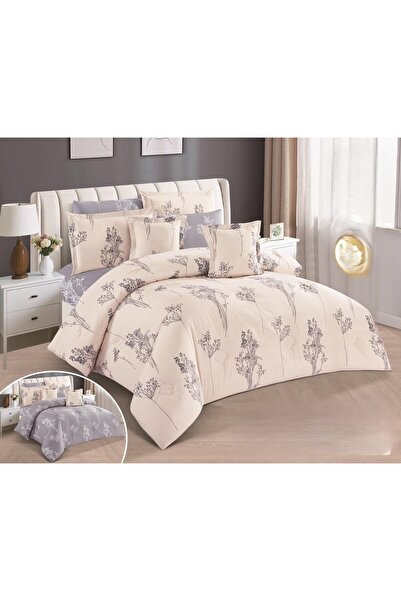 SNOOZYL مفرش سرير نفرين صيفي بتصميم مشجر ليمنحك الراحه بفضل حشوه الحاف القطن