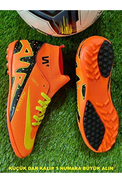 Walked Pantofi de fotbal pentru băieți, fără vârfuri, fără cuie, pentru teren...