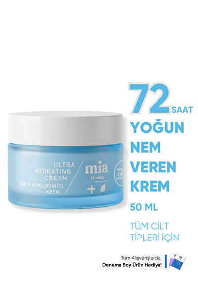 mia klinika 72 Saat Etkili Su Bazlı Yoğun Nemlendirici Yüz Kremi