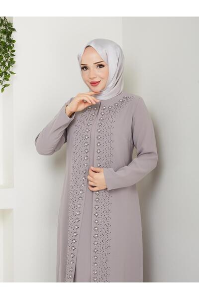 ESLEMNUR Rochie de mama marime mare Papatya Stone