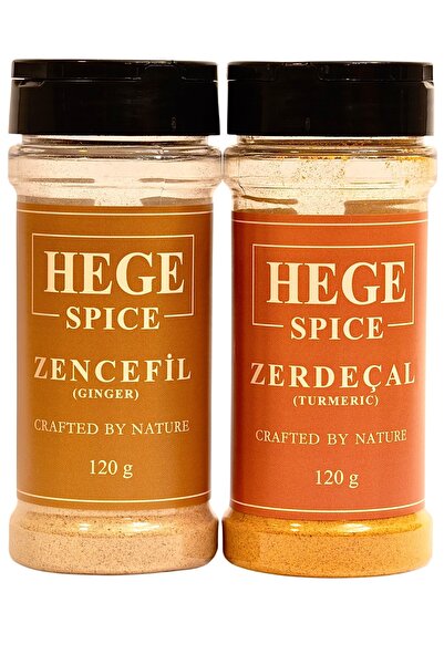Hege Spice Zencefil & Zerdeçal Şifa Kökleri 2'li Set
