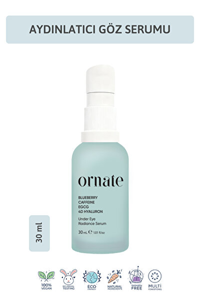 ORNATE Torbalanma Karşıtı Ve Göz Çevresi Aydınlatıcı Göz Altı Bakım Serumu Ca...