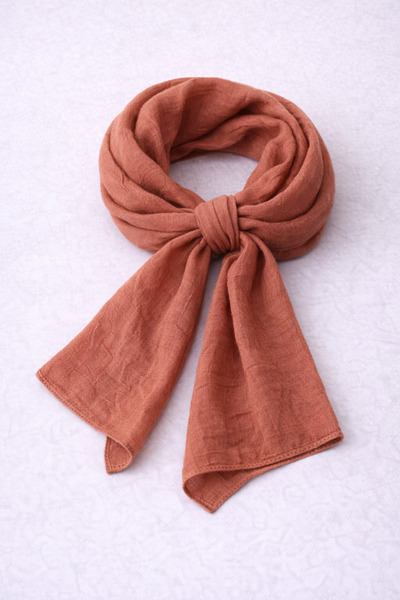 KRAFTELLA Kırınkıl Shawl Matte Textured – Natural Textured Kırınkıl Shawl