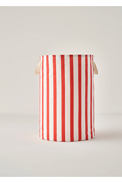 Bella Maison Line Çamaşır Sepeti Kırmızı (36x50 cm)