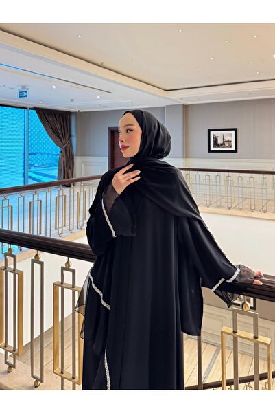 BYAYSEKORKUT Marsha abaya siyah