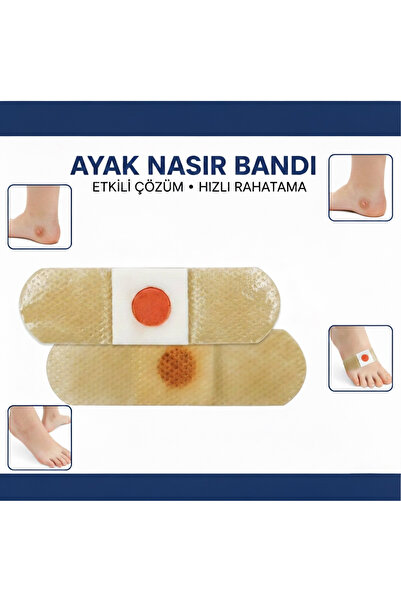 ZUMRANKA Nasır Bandı Nasır Sökücü Yakı (6 Adet) Ayak Sağlığınız İçin Etkili Ç...