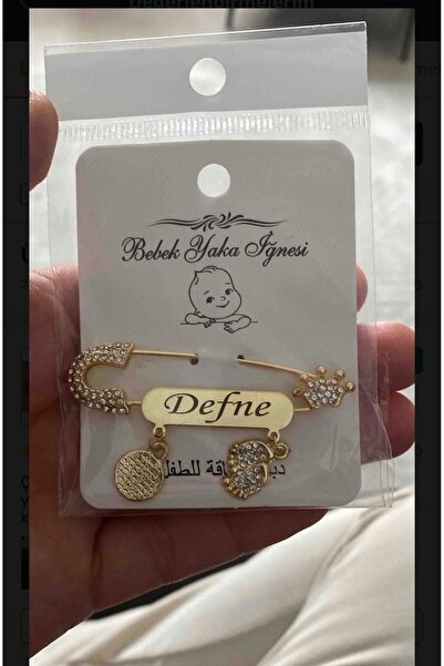 lilamtasarım Bebek Isimli Maşallah Iğne