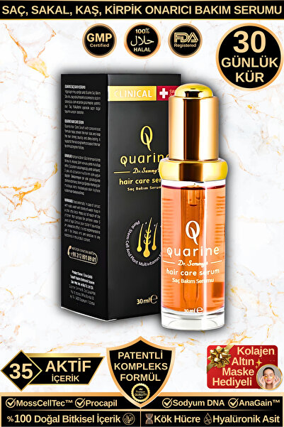 Dr.Sammy's Saç Serumu, Saç Dökülmesi Karşıtı %100 Doğal Onarıcı Bitkisel Kök ...