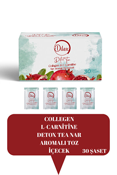 DİLEX L-carnitine&collegen Nar Aromalı Detox Tea