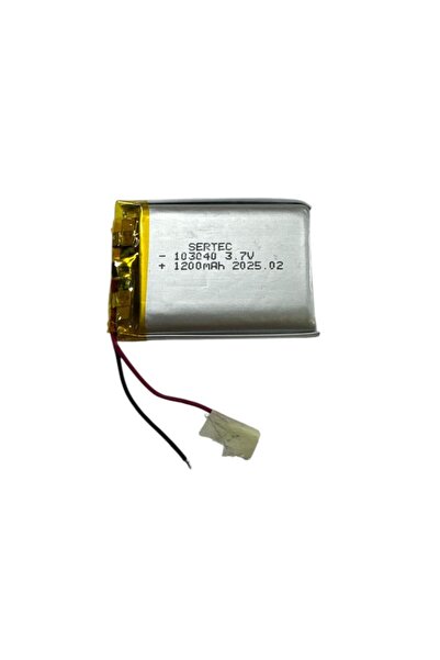 Skygo 103040 3.7V 1200mAh Li-Polymer Pil Devreli/1.5A
