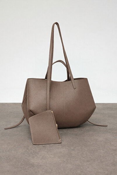 Çantacımstore Γυναικεία τσάντα Cyme Big Pinterest Mink (ΜΕΓΑΛΟ ΜΕΓΕΘΟΣ)