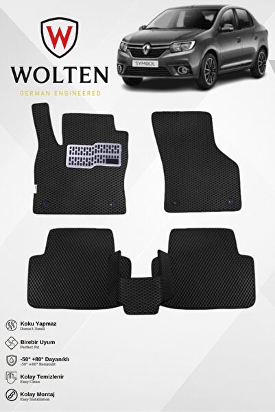 w wolten german engineered RENAULT-SYMBOL 3-(2013-2020) İÇİN EVA İÇ PASPAS TA...