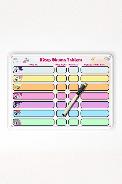 caps Планер за проследяване на четенето на книги за деца – Настолен тефтер с ...