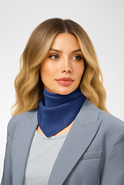 Modabutik Şifon Saks Bandana