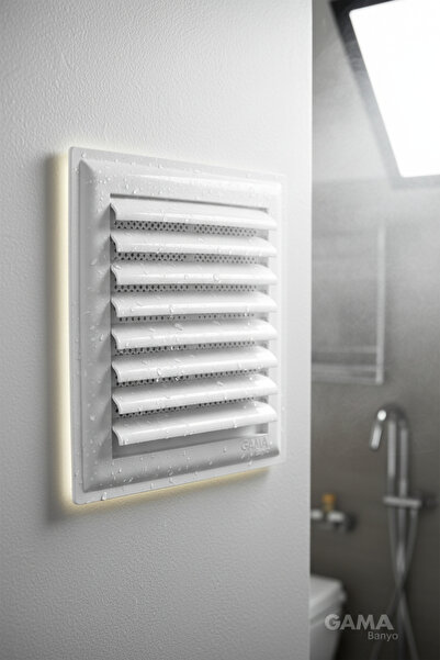 Gama Havalandırma Menfezi Banyo Tuvalet Havalandırma Kapağı 55x56 cm