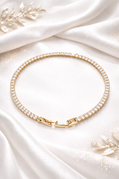 charmstore Bratara tennis auriu