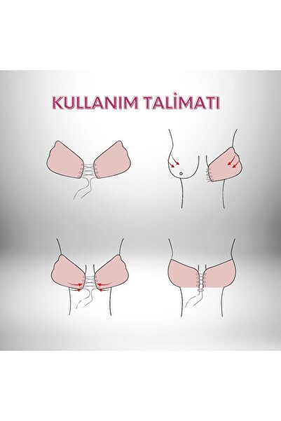 SEBURAM COLLECTION Toparlayıcı Şekillendirici Önden İpli Ayarlamalı Kendinden Yapışkanlı Slikon Sütyen