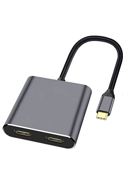 Skygo ZR654 نوع-C 4 في 1 منفذ HDMI مزدوج