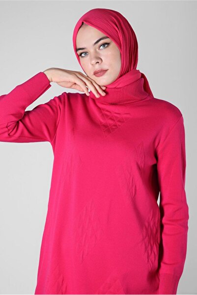 Alvina PLETENA TUNIKA SA VISOKIM KRAVATOM 44013