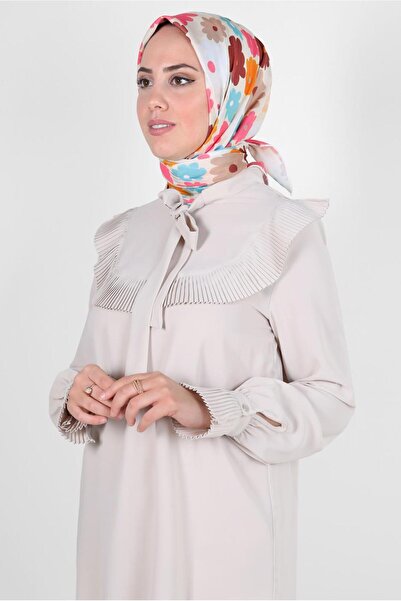 Alvina Eșarfă organică cu model de margarete 8214