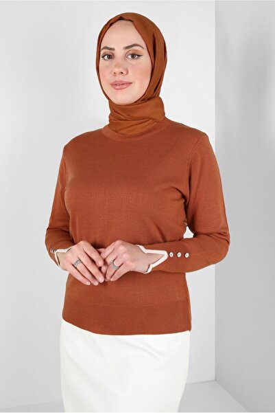 Alvina BİSİKLET YAKA TRİKO KAZAK 44053-1