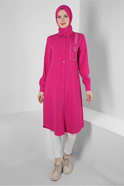 Alvina ДОВГА ТУНІКА З ДЕТАЛЬНИМ ШВОМ І ГУДЗИКАМИ 43607