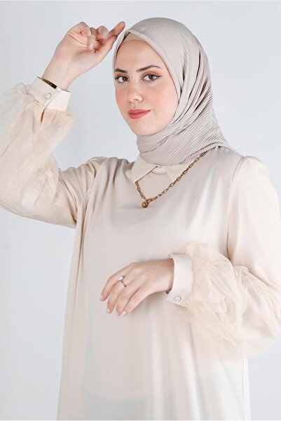 Alvina Eșarfă cu pliuri 8219