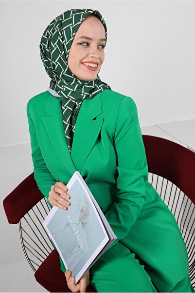 Alvina ALVINA وشاح بنمط مربع 8232