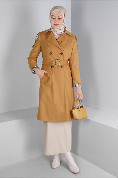 Alvina سترة واق من المطر بأزرار مفصلة بنمط كازاجي 10680