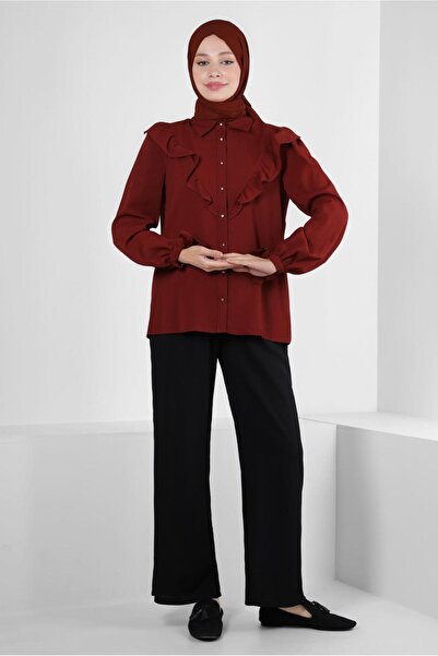 Alvina ΜΠΛΟΥΖΑ ΛΕΠΤΟΜΕΡΗΣ ΚΟΥΜΠΙ ΜΕ ΡΟΛΑ 43777