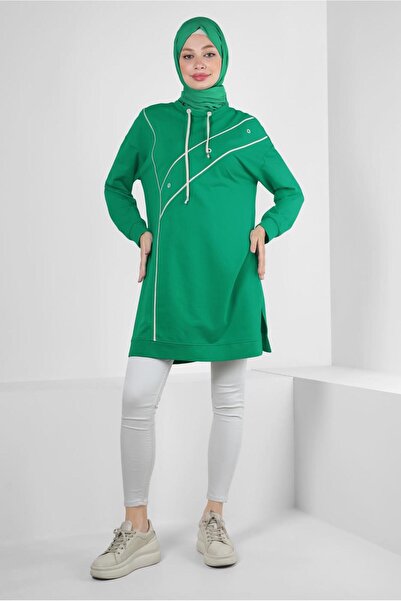 Alvina EYEWEAR DETAILED COLLAR LACE-UP TRACKSUIT TUNIC 43887