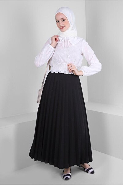 Alvina COLLAR DETAIL GIPE BLUZ 43570