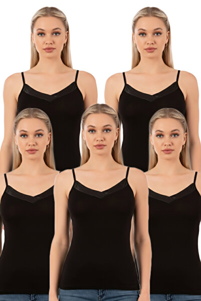 ÖZKAN underwear Özkan 2040 5 عبوات من الساتان الفسكوزي للسيدات، مرنة ومريحة و...