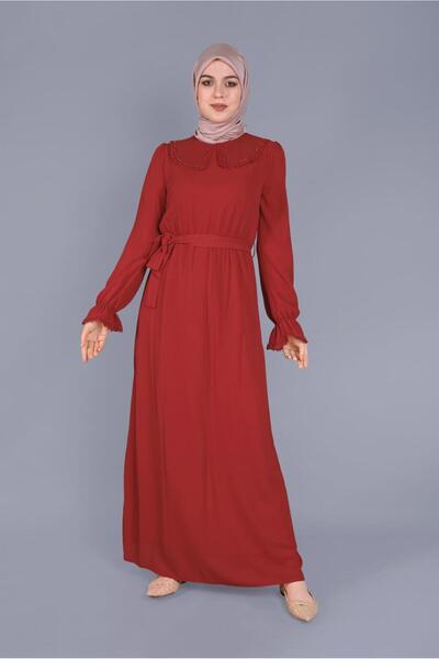 Alvina Сукня з вишитим манжетами та гумкою 40800