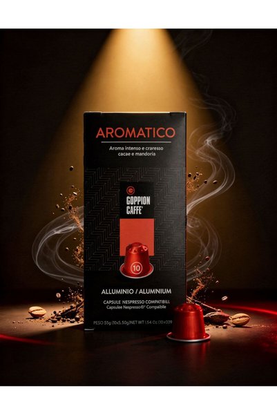 GOPPION CAFFE Aromatico Capsule Coffee 10-Pack