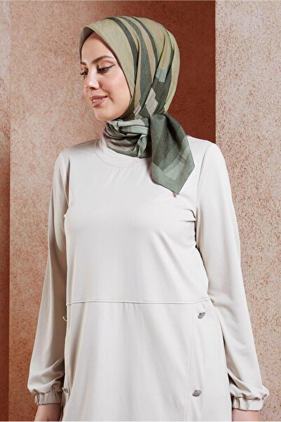 Alvina Φουλάρι ALVİNA με γεωμετρικό σχέδιο 8440