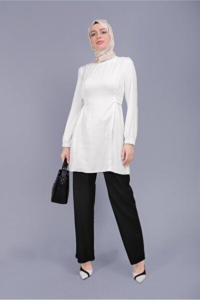 Alvina TUNICĂ CU ELEVEȘTĂ EMBROIATĂ LA SPATE 41601