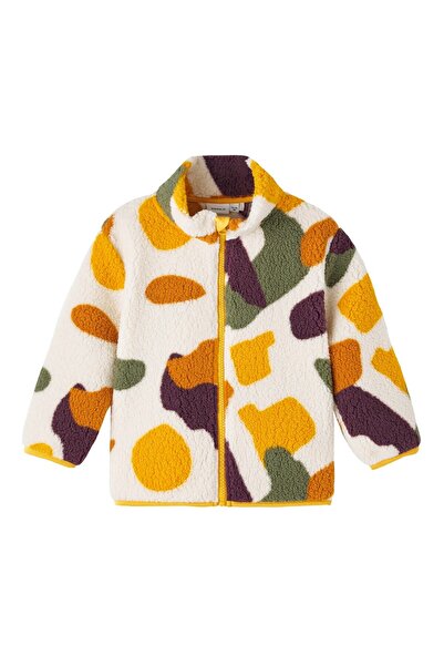 name ıt Name It Dik Yaka Çok Renkli Kız Çocuk Polar 13221505