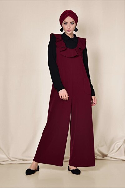 Alvina Overall with Pocket with Flywheel Detail 4118