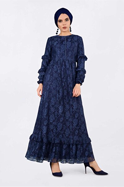 Alvina تنورة فستان دانتيل منتفخ 4356