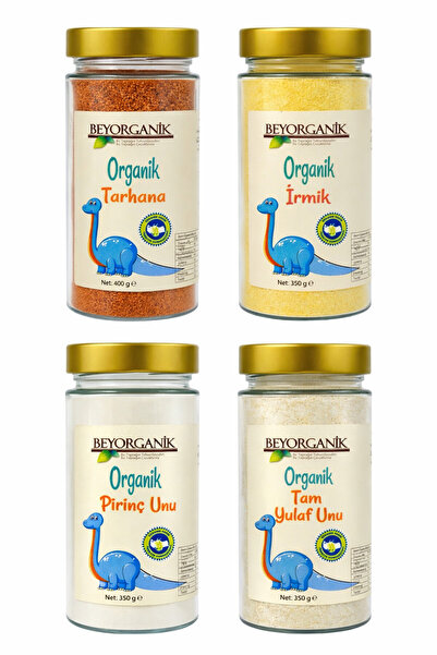 BEYORGANİK Organik Ek Gıda Paketi 4'lü Cam